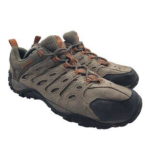 Mens Merrell Crosslander 2 Mens 11.5 Brown Hiking Shoes Outdoors Casual Trails
